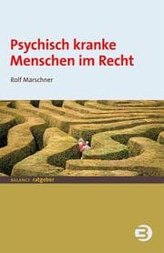 Cover von Psychisch kranke Menschen im Recht