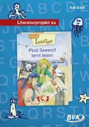 Cover von Literaturprojekt zu Angelika Glitz 'Pirat Seewolf lernt lesen'