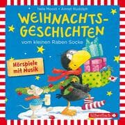 Cover von Weihnachtsgeschichten vom kleinen Raben Socke: Alles Advent!, Alles glitzert!, Alles in Eile!, Alles weg! (Der kleine Rabe Socke)