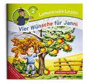 Cover von Lamaleicht Lesen Vier Wünsche für Janni