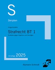 Cover von Skript Strafrecht BT 1