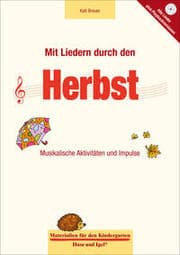 Cover von Mit Liedern durch den Herbst