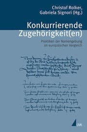 Cover von Konkurrierende Zugehörigkeit(en)