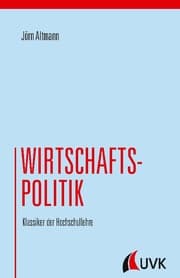 Cover von Wirtschaftspolitik