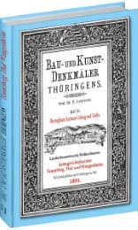 Cover von Bau- und Kunstdenkmäler Thüringens - Amtsgerichtsbezirke Tenneberg, Thal, Wangenheim 1891