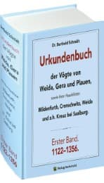Cover von Urkundenbuch der Vögte von Weida, Gera und Plauen 1