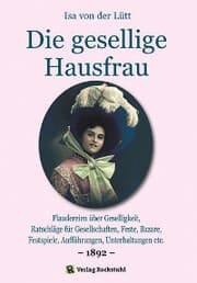 Cover von Die gesellige Hausfrau 1892