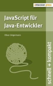 Cover von JavaScript für Java-Entwickler