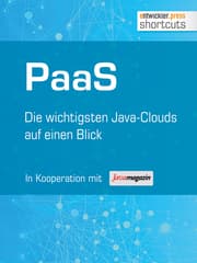 Cover von PaaS - Die wichtigsten Java Clouds auf einen Blick