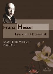 Cover von Franz Hessel: Lyrik und Dramatik
