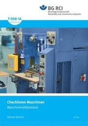 Cover von T 008-1a Checklisten Maschinen (BGI 5049-1A) Maschinenaltbestand