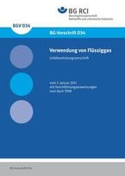 Cover von DGUV Vorschrift 79 - Verwendung von Flüssiggas