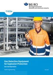 Cover von T 023e Gas Detection Equipment for Explosion Protection