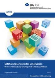 Cover von A 026 - Gefährdungsorientierte Unterweisung