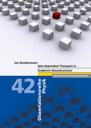 Cover von Spin-dependent Transport in Graphene Nanostructures