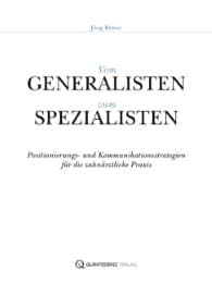Cover von Vom Generalisten zum Spezialisten