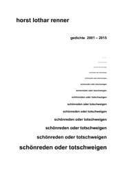 Cover von schönreden oder totschweigen