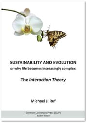 Cover von Sustainability and Evolution, or why life becomes increasingly complex: The Interaction Theory