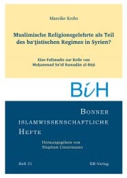 Cover von Muslimische Religionsgelehrte als Teil des ba'thistischen Regimes in Syrien?