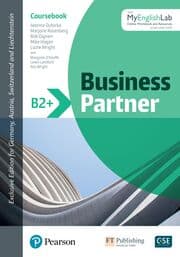 Cover von Business Partner B2+ Coursebook with MyEnglishLab, Online Workbook and Resources