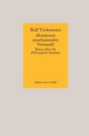 Cover von Abenteuer anschauender Vernunft