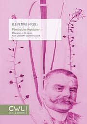 Cover von Poetische Konturen: Materialien zu 20 Jahren Kieler Liliencron-Dozentur für Lyrik