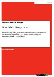 Cover von New Public Management