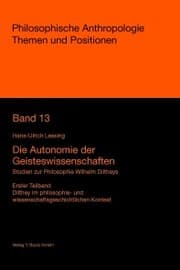 Cover von Die Autonomie der Geisteswissenschaften