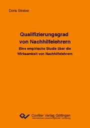 Cover von Qualifizierungsgrad von Nachhilfelehrern