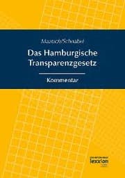 Cover von Das Hamburgische Transparenzgesetz