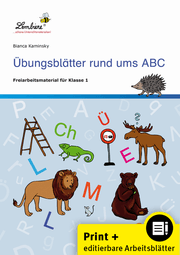Cover von Übungsblätter rund ums ABC