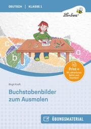 Cover von Buchstabenbilder zum Ausmalen