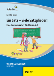 Cover von Ein Satz - viele Satzglieder!