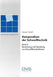 Cover von Kompendium der Schweißtechnik. Band 4