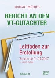 Cover von Bericht an den VT-Gutachter