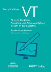 Cover von VT - Aktuelle Richtlinien, Aufnahme- und Antragsverfahren, Bericht an den Gutachter