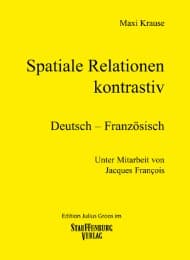 Cover von Spatiale Relationen - kontrastiv