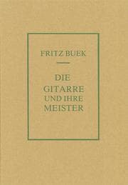 Cover von Die Gitarre und ihre Meister
