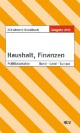 Cover von Kürschners Handbuch Haushalt, Finanzen
