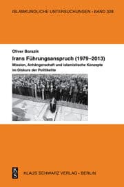 Cover von Irans Führungsanspruch (1979-2013)
