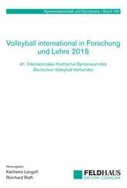 Cover von Volleyball international in Forschung und Lehre 2016