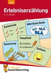 Cover von Deutsch 4./5. Klasse Übungsheft - Erlebniserzählung