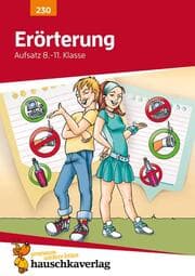 Cover von Erörterung. Aufsatz 8.-11. Klasse, A5-Heft