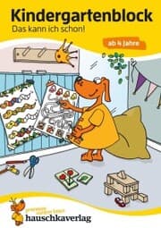 Cover von Kindergartenblock ab 4 Jahre - Das kann ich schon!