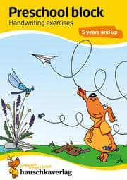 Cover von Preschool block - Handwriting exercises 5 years and up