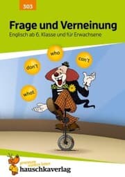 Cover von Frage und Verneinung. Englisch ab 6. Klasse und für Erwachsene