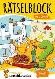 Cover von Rätselblock ab 7 Jahre - Band 1