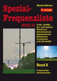 Cover von Spezial-Frequenzliste 2 - 2013/14