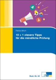 Cover von 10+1 clevere Tipps für die mündliche Prüfung
