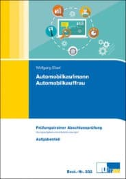 Cover von Automobilkaufmann/Automobilkauffrau